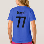 バレーボールスポーツチームフィールドデイ応援分隊 Tシャツ (裏面)