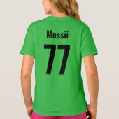 バレーボールスポーツチームフィールドデイ応援分隊 Tシャツ (裏面)