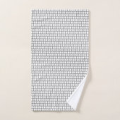 バレーボールスポーツバスデコールNAME番号おもしろい バスタオルセット (ハンドタオル)