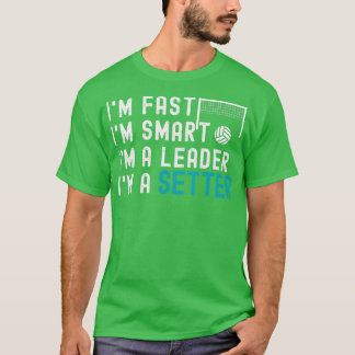 バレーボールセッターおもしろいIm Aセッターことわざ Tシャツ