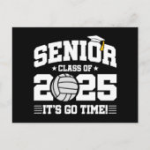 バレーボールチームクラス2025卒業シニア2025 ポストカード (正面)