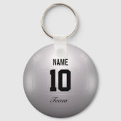 バレーボールチームスポーツ キーホルダー (裏面)