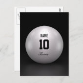 バレーボールチーム ポストカード (正面/裏面)