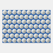 バレーボールデザインラッピング紙セット ラッピングペーパーシート (正面)