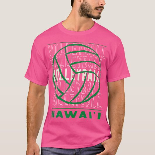 バレーボールハワイ Tシャツ (正面)