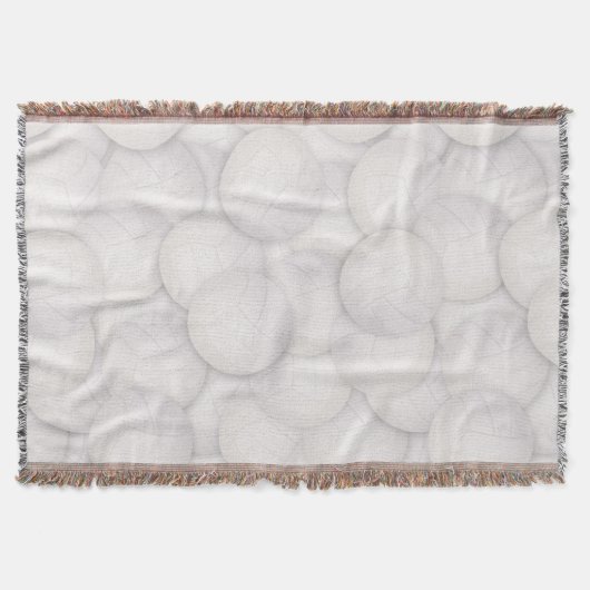 バレーボールパターンブランケット スローブランケット (正面)