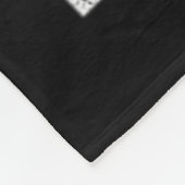 バレーボールパパストレートアウトタマネーIおもしろい フリースブランケット (角)