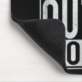 バレーボールパパストレートアウトタマネーIおもしろい マウスパッド (コーナー)