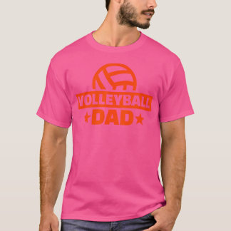 バレーボールパパ 男性へ Tシャツ