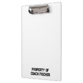 バレーボールパーソナライズされたクリップボード クリップボード (左)