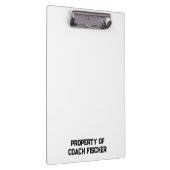 バレーボールパーソナライズされたクリップボード クリップボード (右)