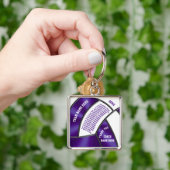 バレーボールパーソナライズされたコーチキーホルダー キーホルダー (手)