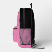 バレーボールパーソナライズされたバックパック名チーム番号 プリントバックパック (右)