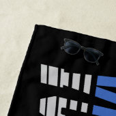 バレーボールパーソナライズされたプレーヤーADD NAMEチームチャンピオン ビーチタオル (インサイチュ)