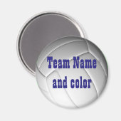 バレーボールパーソナライズされたマグネット マグネット (正面/裏面)