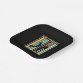 バレーボールビーチバレーボールレトロ ペーパープレート (傾斜あり)