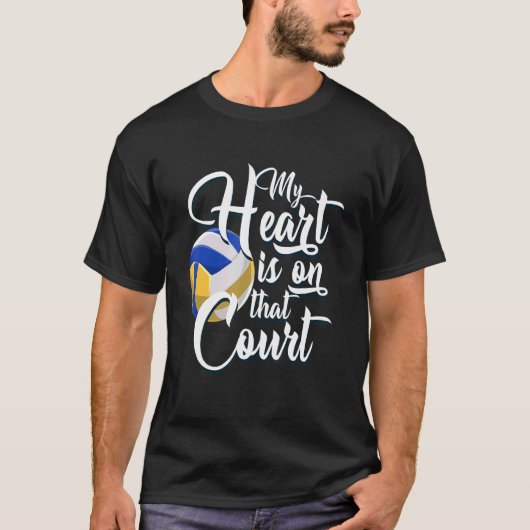 バレーボールビーチバレーボール屋内バレーボールMidd Tシャツ (正面)