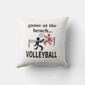 バレーボールビーチバレーボール クッション (裏面)