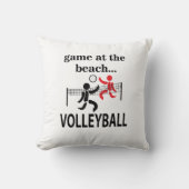 バレーボールビーチバレーボール クッション (正面)