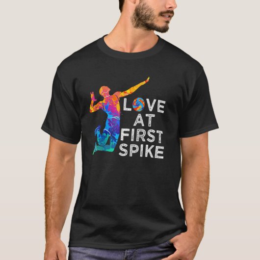 バレーボールファンにぴったり Tシャツ (正面)