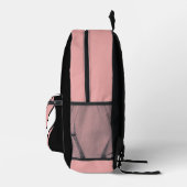 バレーボールプリントチーム名カスタムバッグ プリントバックパック (右)