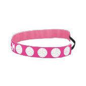 バレーボールプレイヤーチーム名とカラーヘッドバンド アスレチックヘッドバンド (右)