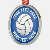 バレーボールプレーヤー用の豪華クリスマスツリーオーナメント メタルオーナメント (左)