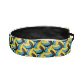 バレーボール🏐ベビーブルー、イエロー、ブラック アスレチックヘッドバンド (右)