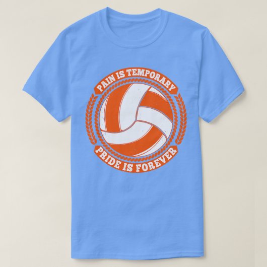 バレーボールペイン一時プライド永遠 Tシャツ (デザイン正面)