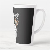 バレーボールママ カフェラテマグ (右)