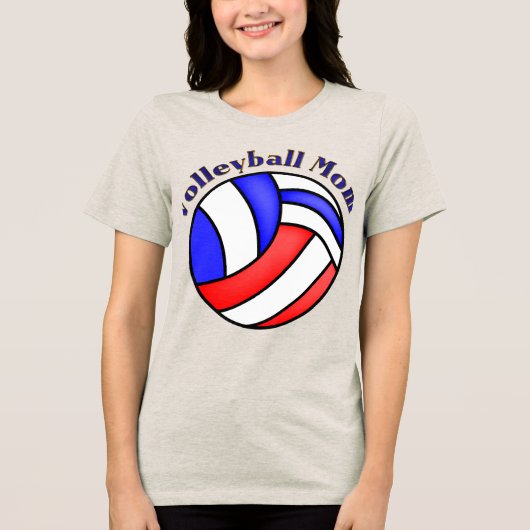 バレーボールママ トライブレンドＴシャツ (正面)