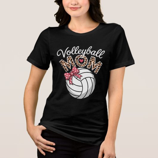 バレーボールママ トライブレンドＴシャツ (正面)
