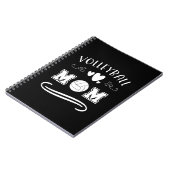 バレーボールママ ノートブック (左側)