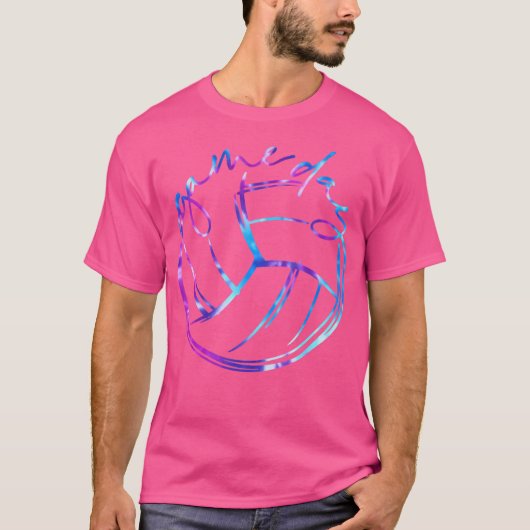バレーボールママ Tシャツ (正面)