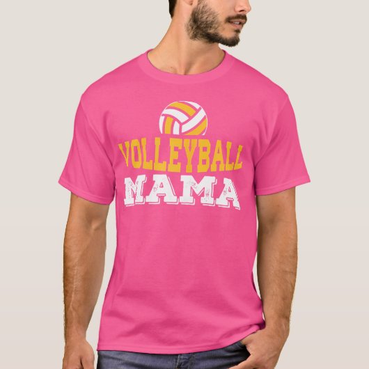 バレーボールママ Tシャツ (正面)
