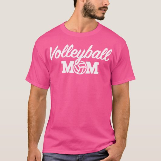 バレーボールママ Tシャツ (正面)