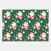 バレーボールユニークホリディギフト ラッピングペーパーシート (正面)