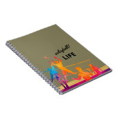 バレーボールライフ ノートブック (右側)