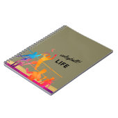 バレーボールライフ ノートブック (左側)