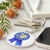 バレーボールリボン1st キーホルダー (正面右)