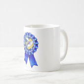 バレーボールリボン1st コーヒーマグカップ (正面右)
