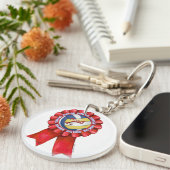 バレーボールリボン2nd キーホルダー (正面右)