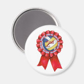 バレーボールリボン2nd マグネット (正面/裏面)