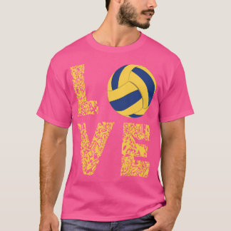 バレーボールレオパーブラブバレーボール選手ビーチVo Tシャツ