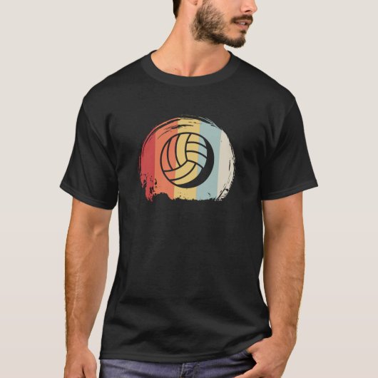 バレーボールレトロ Tシャツ (正面)