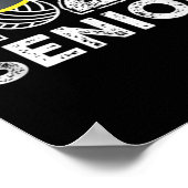 バレーボール上級上級生 ポスター (角)