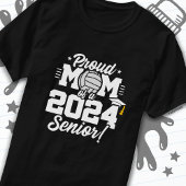 バレーボール上級生クラス2024卒業誇りを持った母 Tシャツ