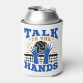 バレーボール中遮断薬が手に話す 缶クーラー (缶正面)
