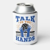 バレーボール中遮断薬が手に話す 缶クーラー (缶裏面)