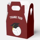 バレーボール卒業スポーツマルーン フェイバーボックス (オープン)